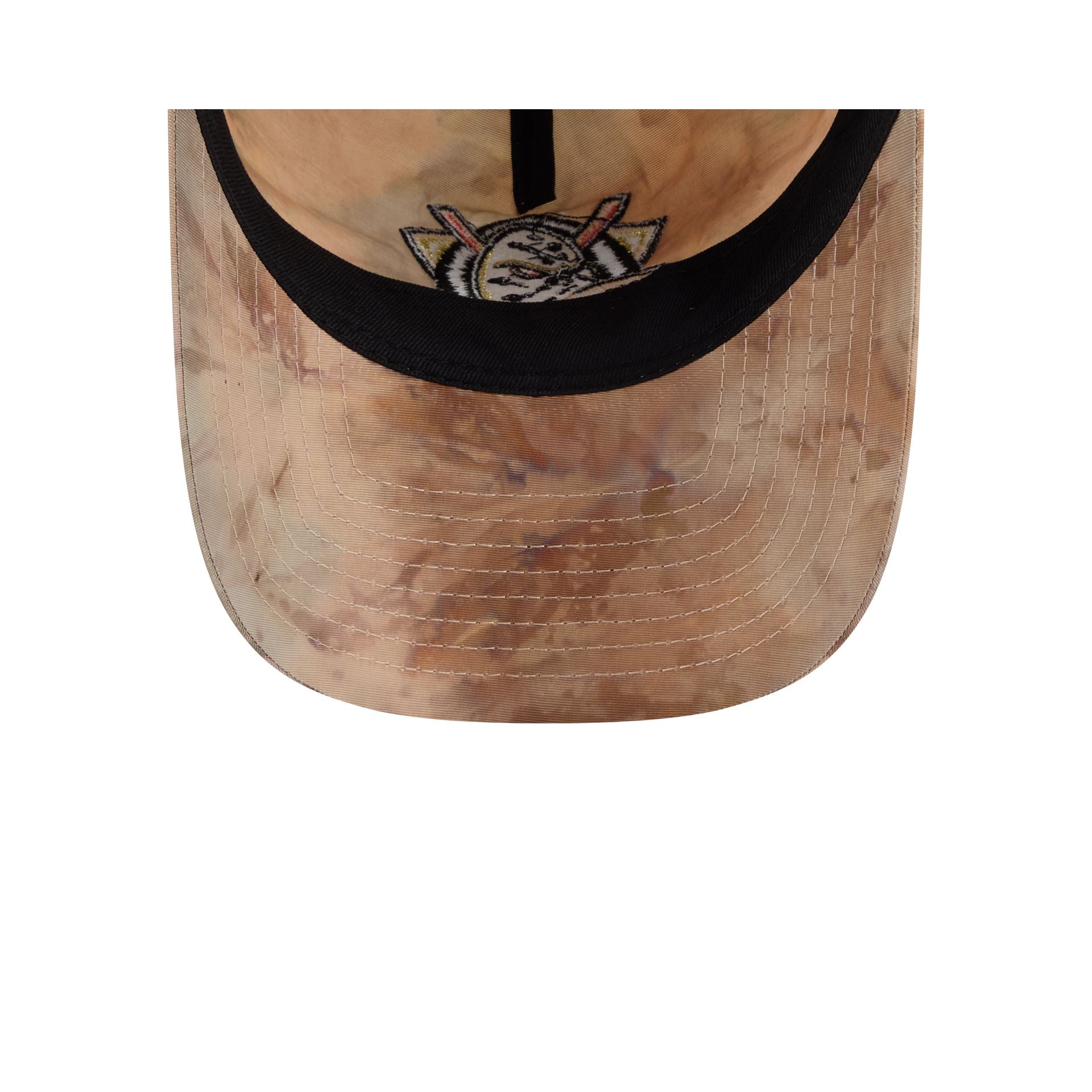 Anaheim Ducks Washed Nylon Brown 9TWENTY A-Frame Adjustable Hat