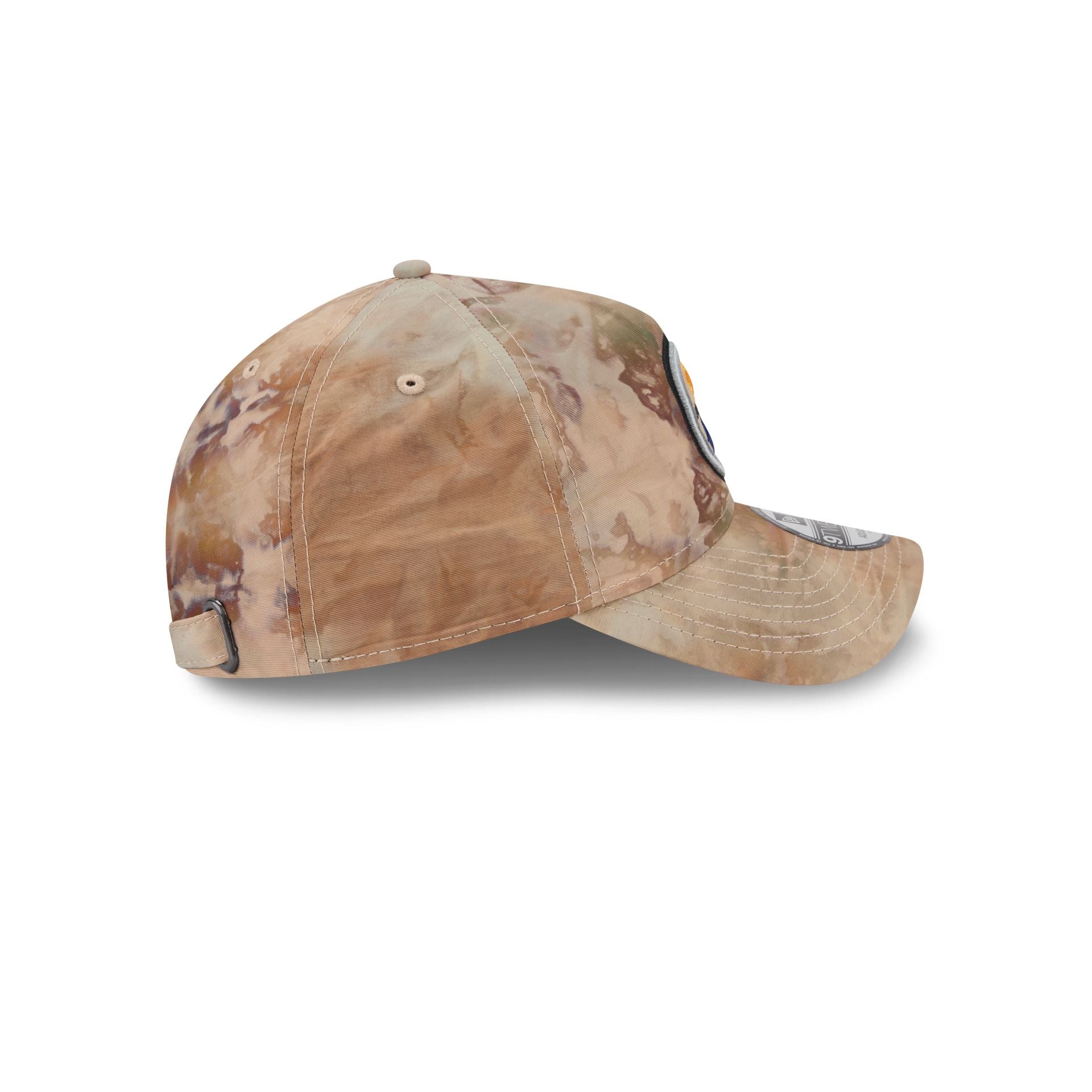 Pittsburgh Steelers Washed Nylon Brown 9TWENTY A-Frame Adjustable Hat