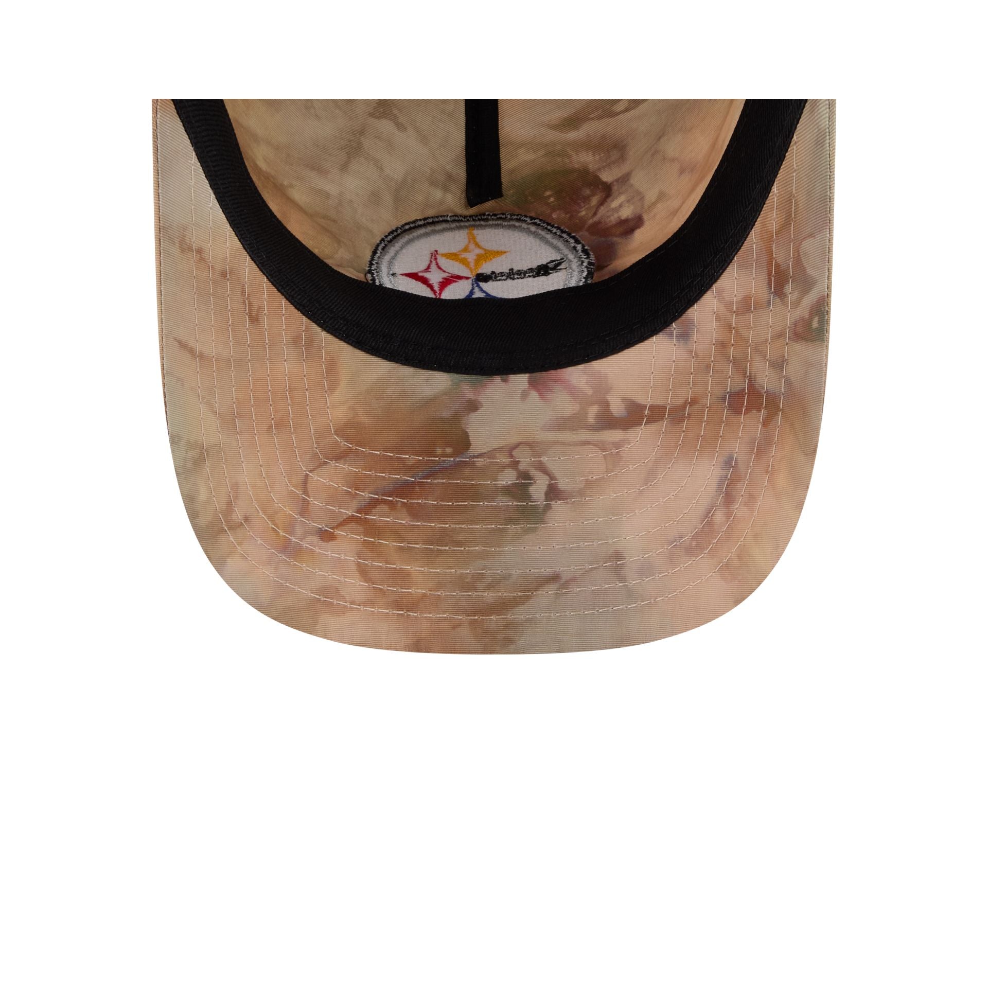 Pittsburgh Steelers Washed Nylon Brown 9TWENTY A-Frame Adjustable Hat