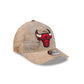 Chicago Bulls Washed Nylon Brown 9TWENTY A-Frame Adjustable Hat