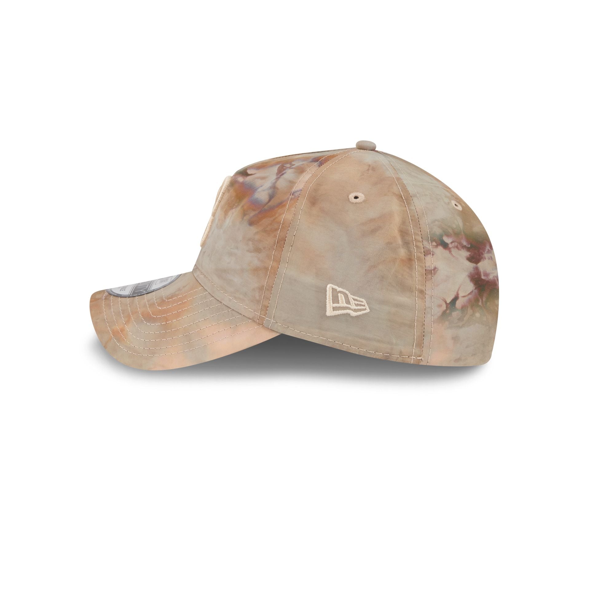Philadelphia Phillies Washed Nylon Brown 9TWENTY A-Frame Adjustable Hat