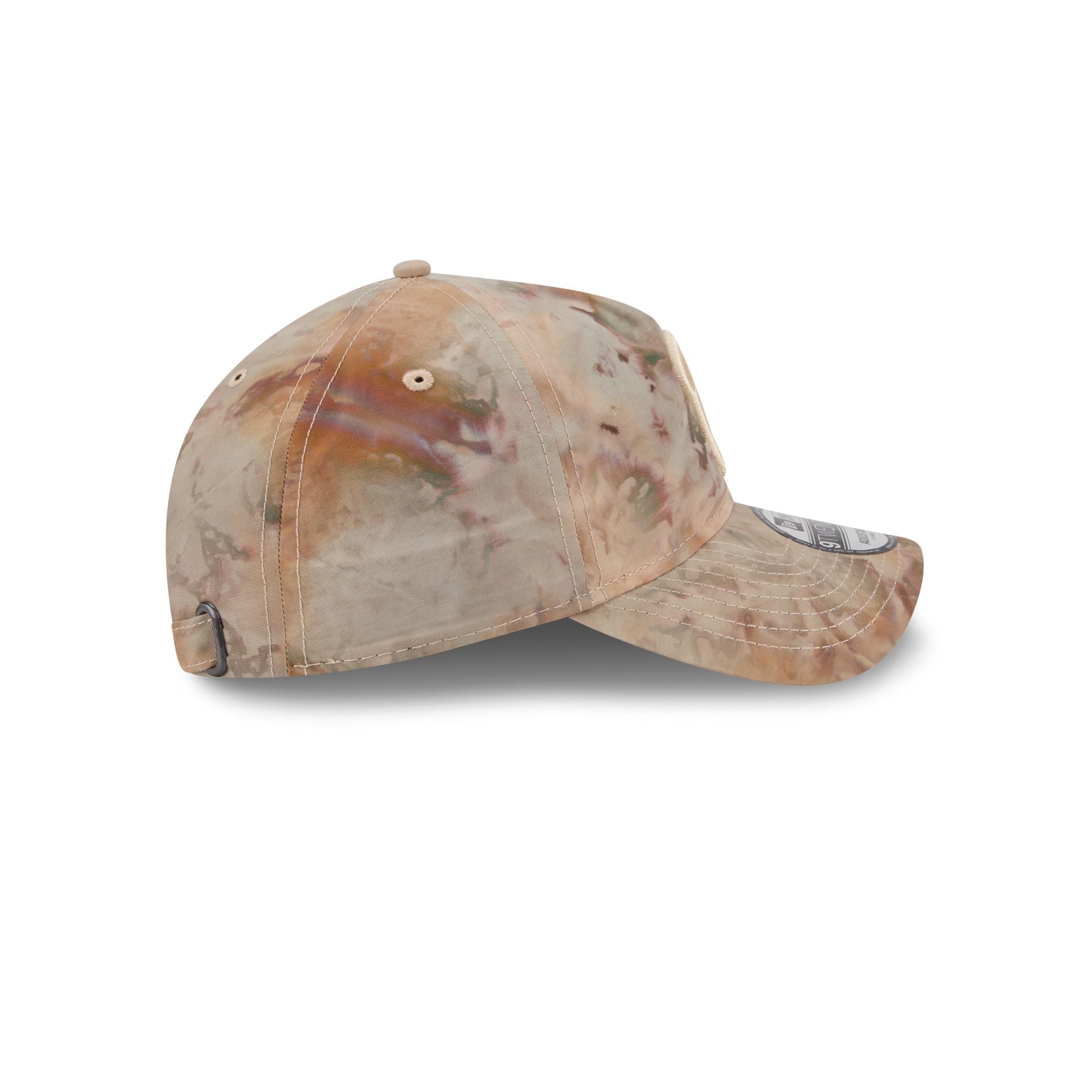 Philadelphia Phillies Washed Nylon Brown 9TWENTY A-Frame Adjustable Hat