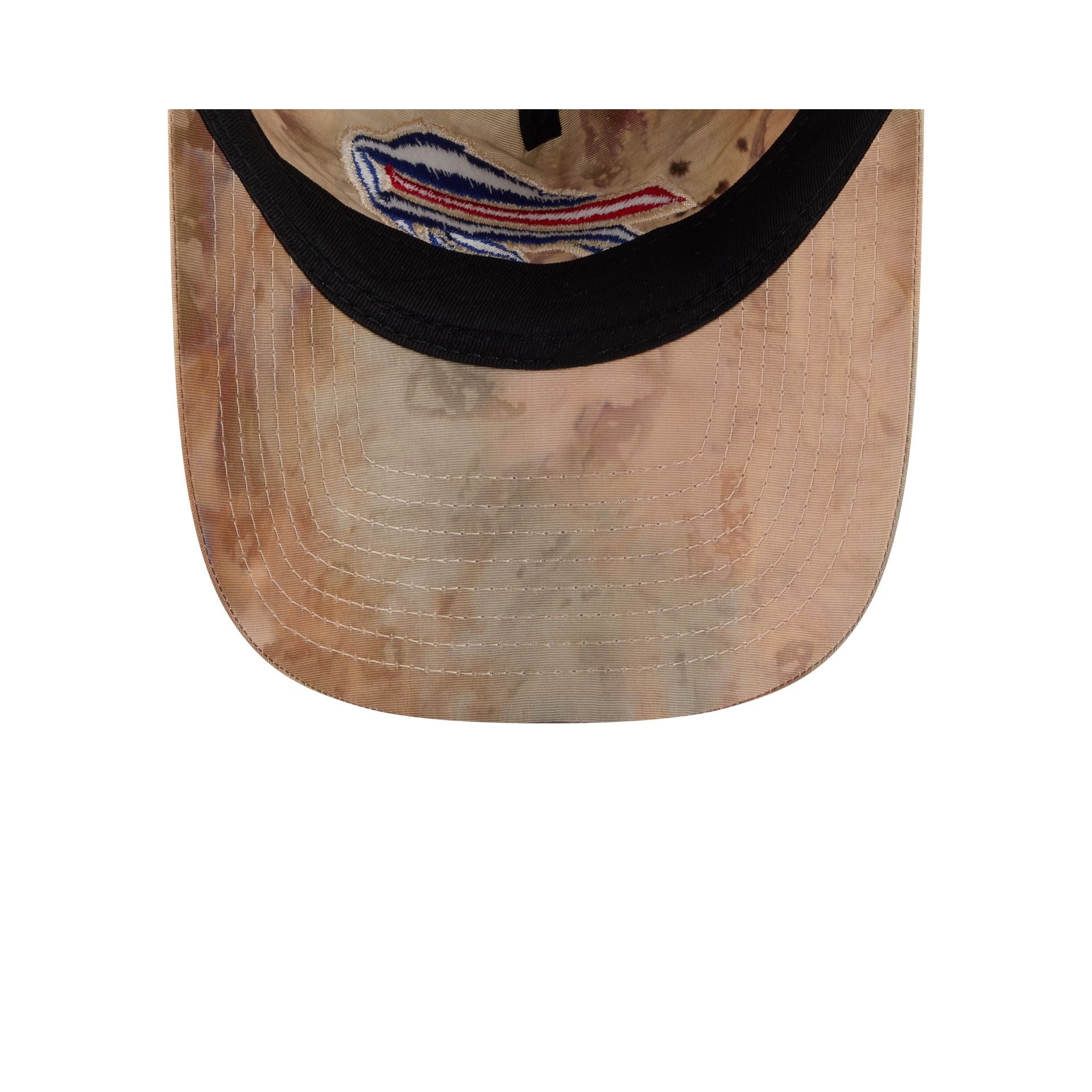 Buffalo Bills Washed Nylon Brown 9TWENTY A-Frame Adjustable Hat