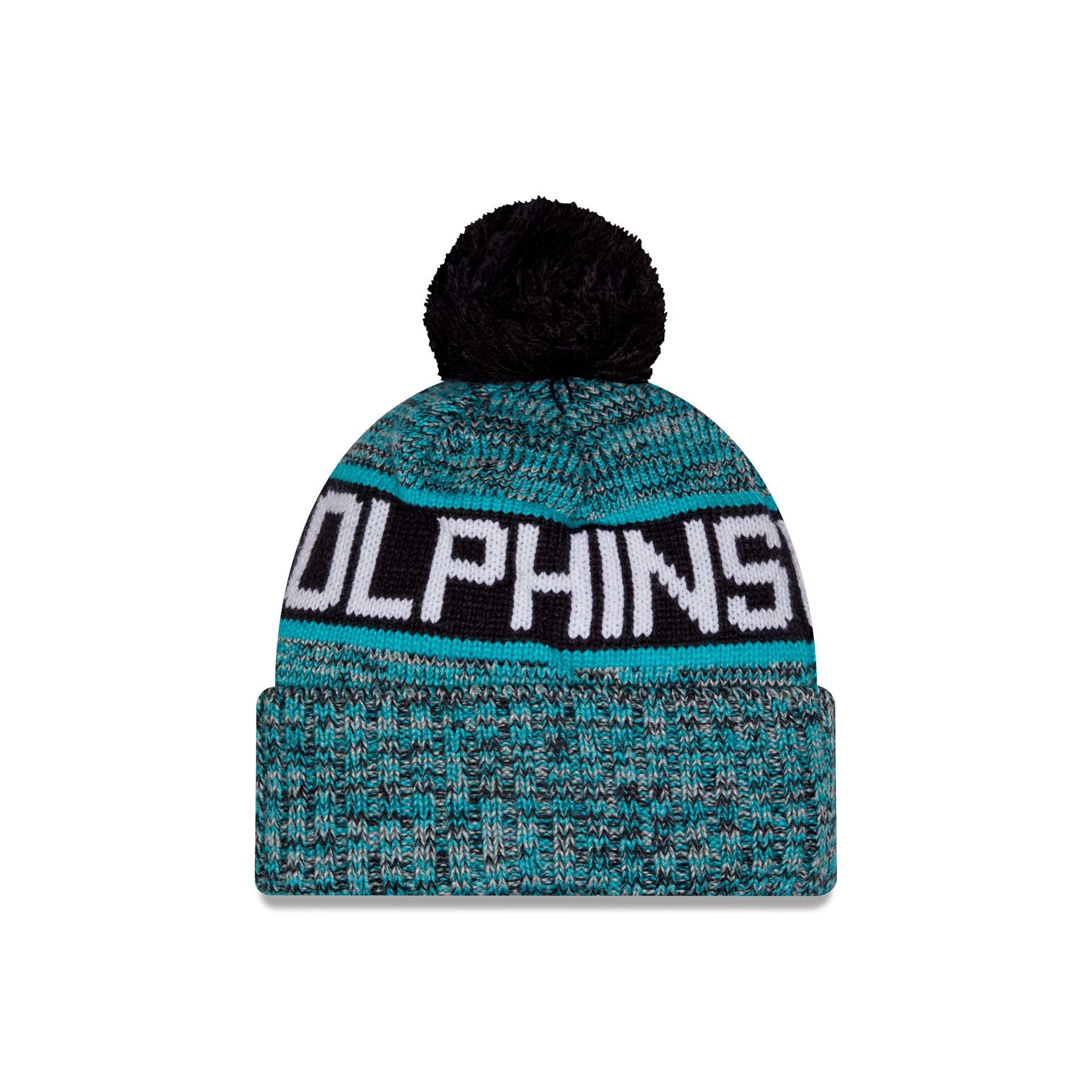 Miami Dolphins 2026 Rivalries Fan Pack Pom Knit Hat
