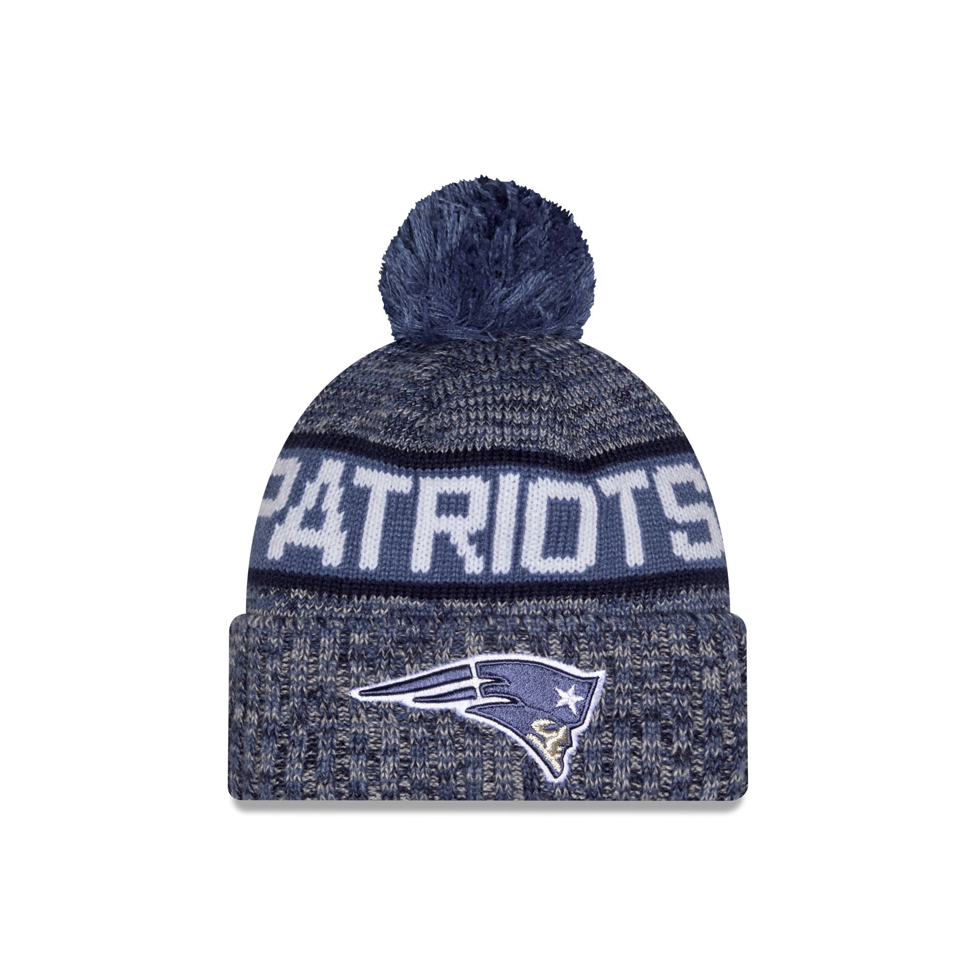 New England Patriots 2026 Rivalries Fan Pack Pom Knit Hat
