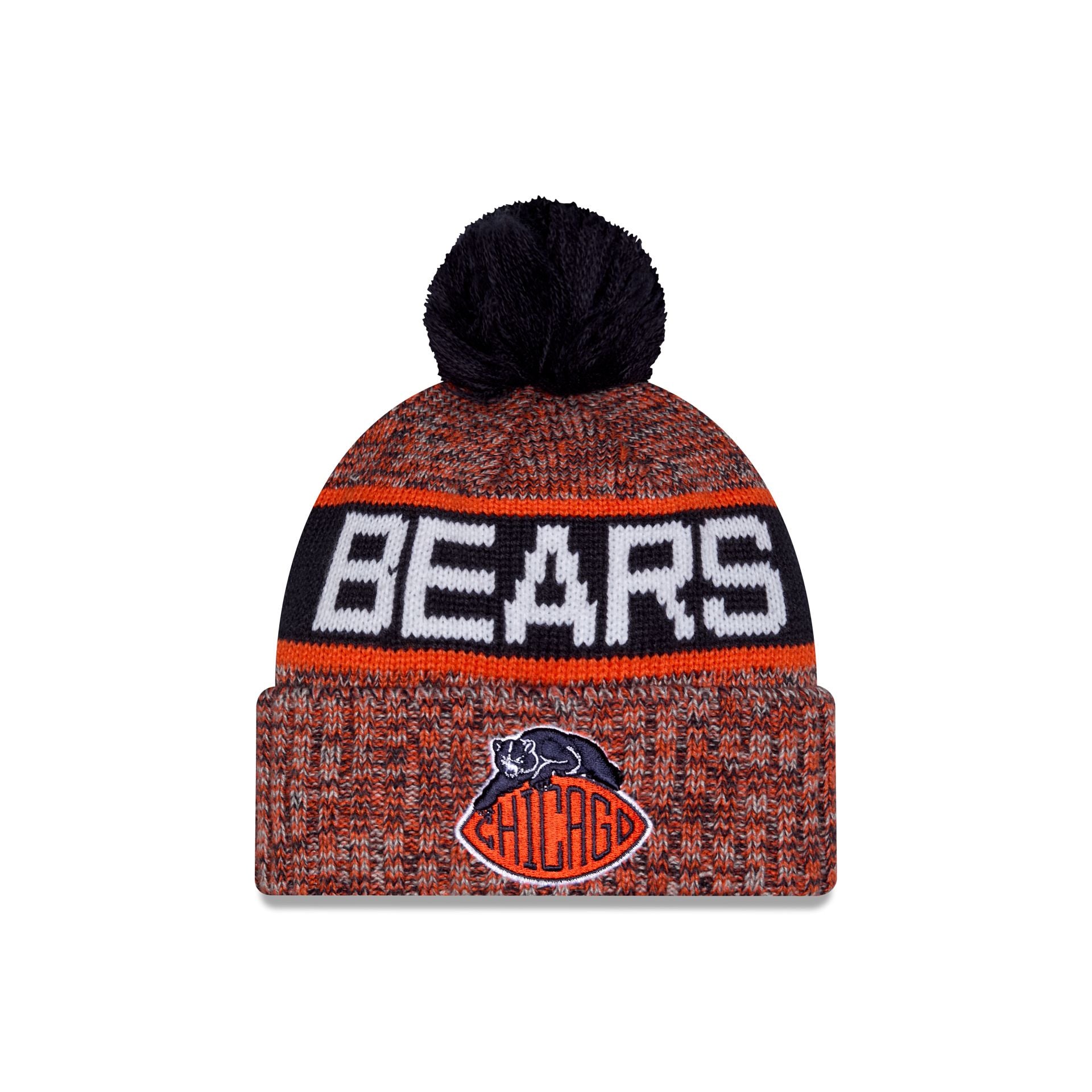 Chicago Bears 2026 Rivalries Fan Pack Pom Knit Hat
