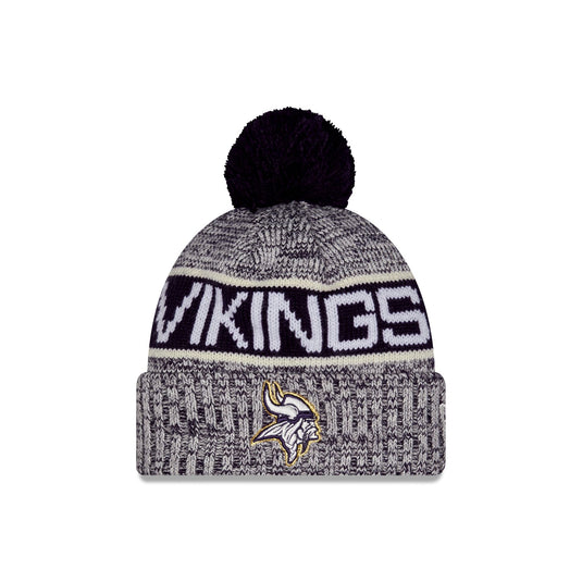 Minnesota Vikings 2026 Rivalries Fan Pack Pom Knit Hat
