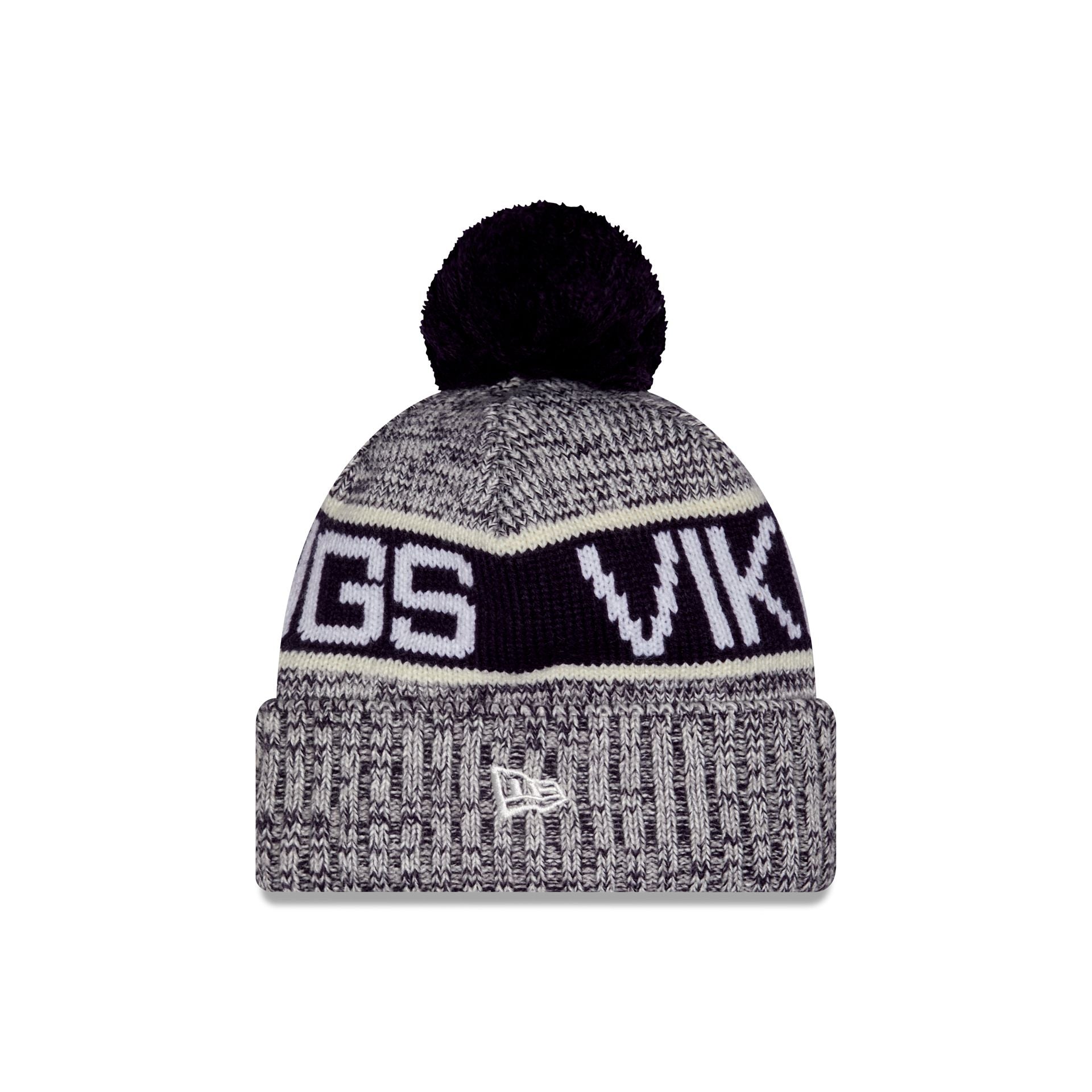Minnesota Vikings 2026 Rivalries Fan Pack Pom Knit Hat