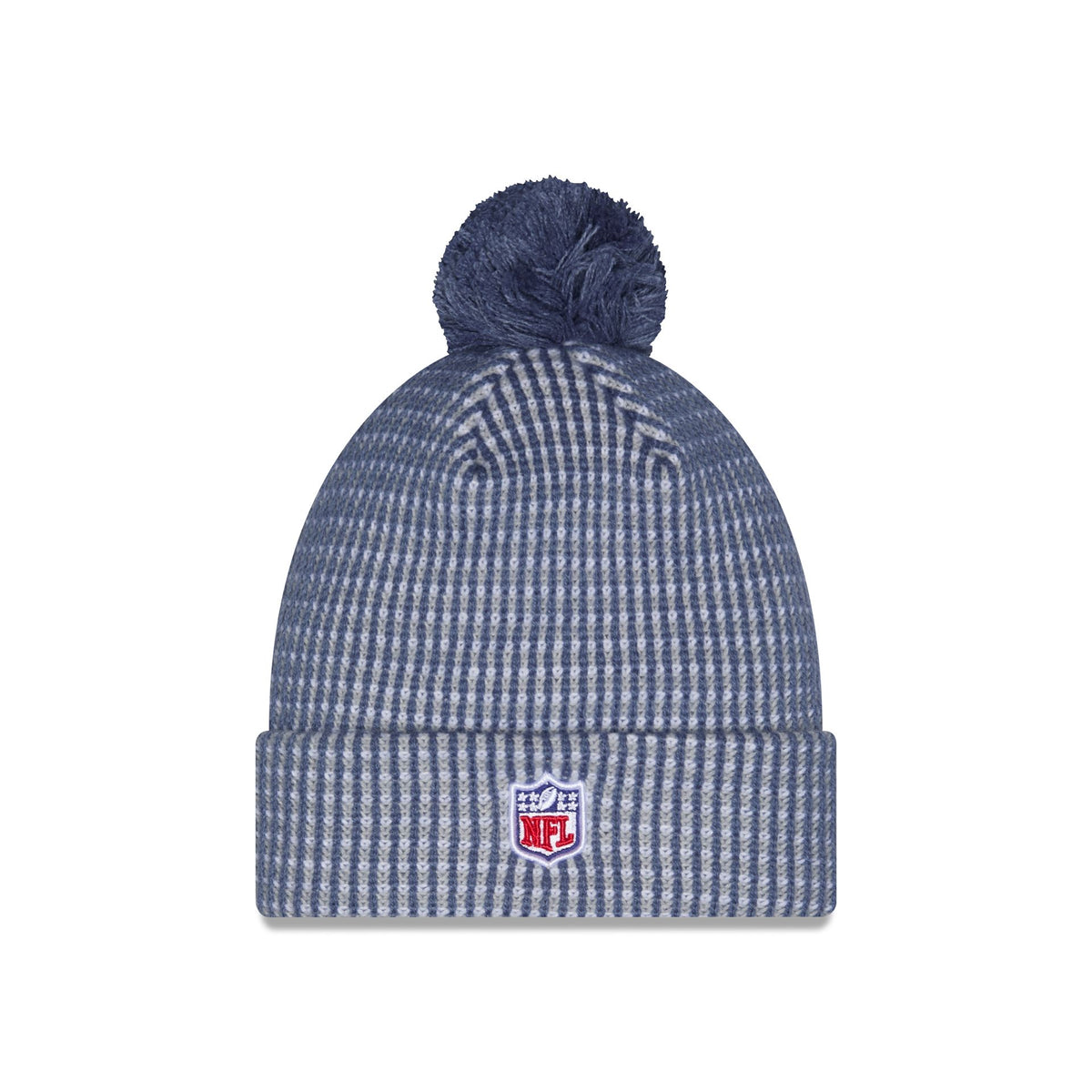 New England Patriots 2026 Rivalries Kids Pom Knit Hat