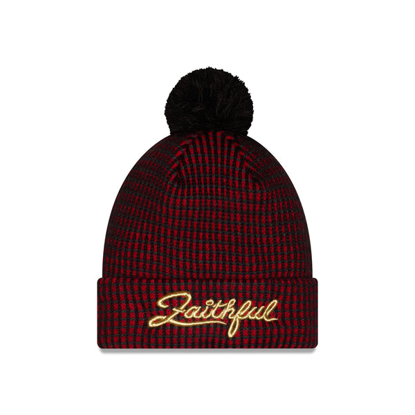 San Francisco 49ers 2026 Rivalries Kids Pom Knit Hat – New Era Cap