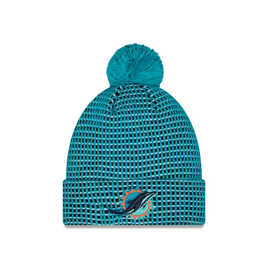 Miami Dolphins 2026 Rivalries Pom Knit Hat