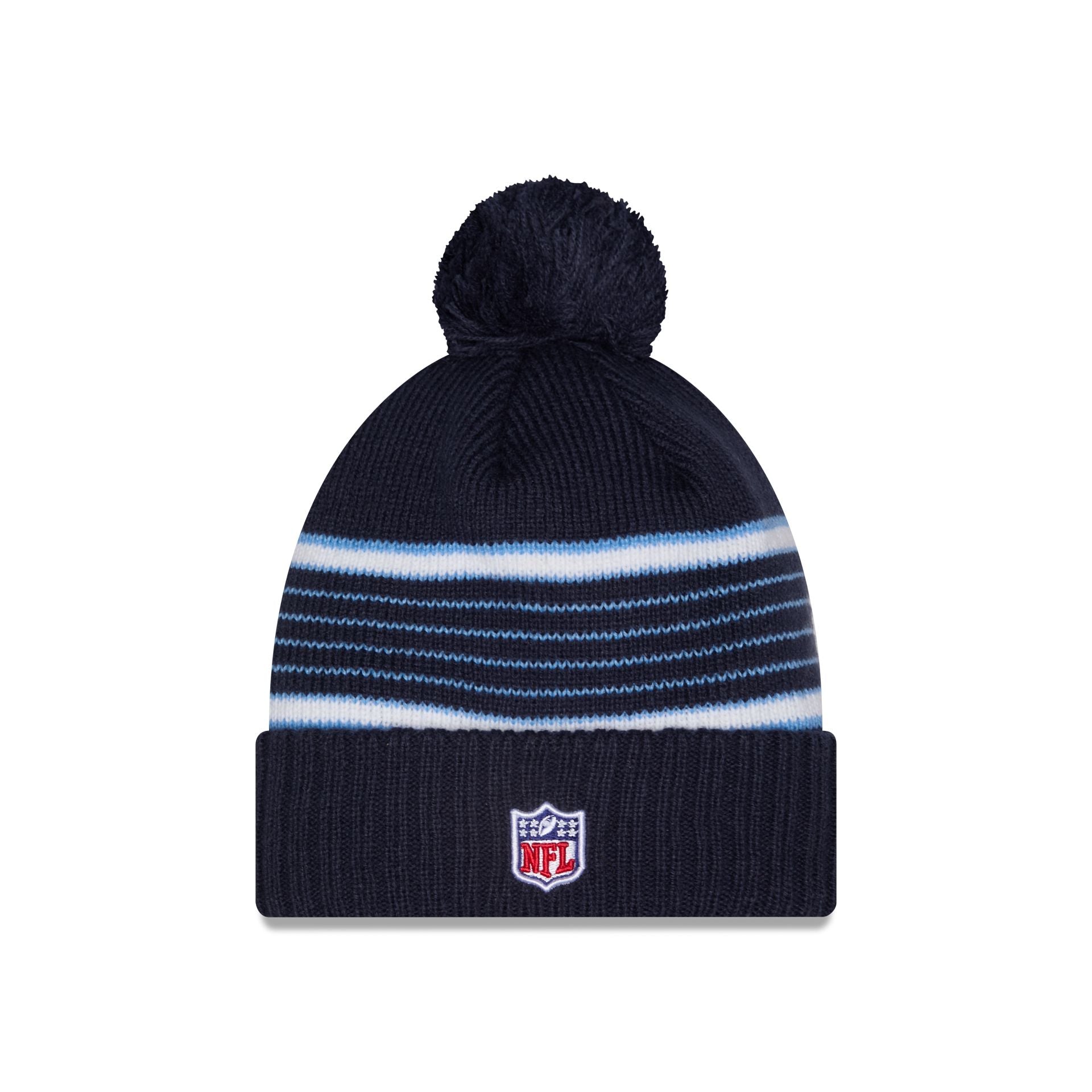 Tennessee Titans 2026 Rivalries Kids Pom Knit Hat