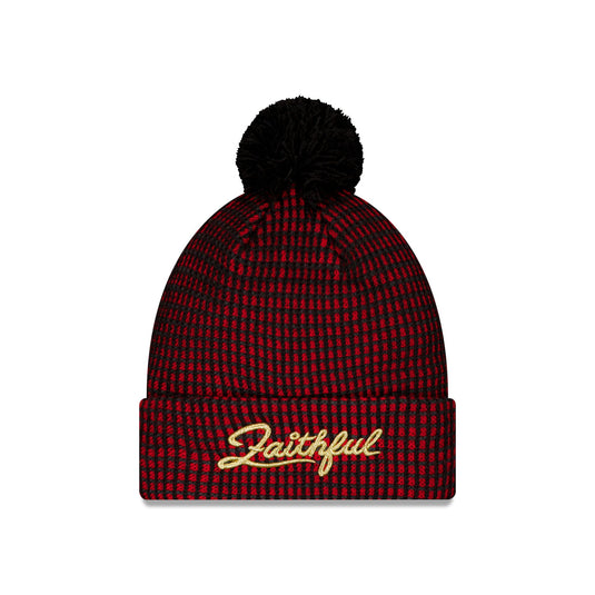 San Francisco 49ers 2026 Rivalries Pom Knit Hat