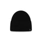New Era Cap Cashmere Black Cuffless Knit Beanie Hat
