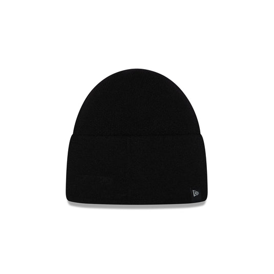 New Era Cap Cashmere Black Cuffless Knit Beanie Hat