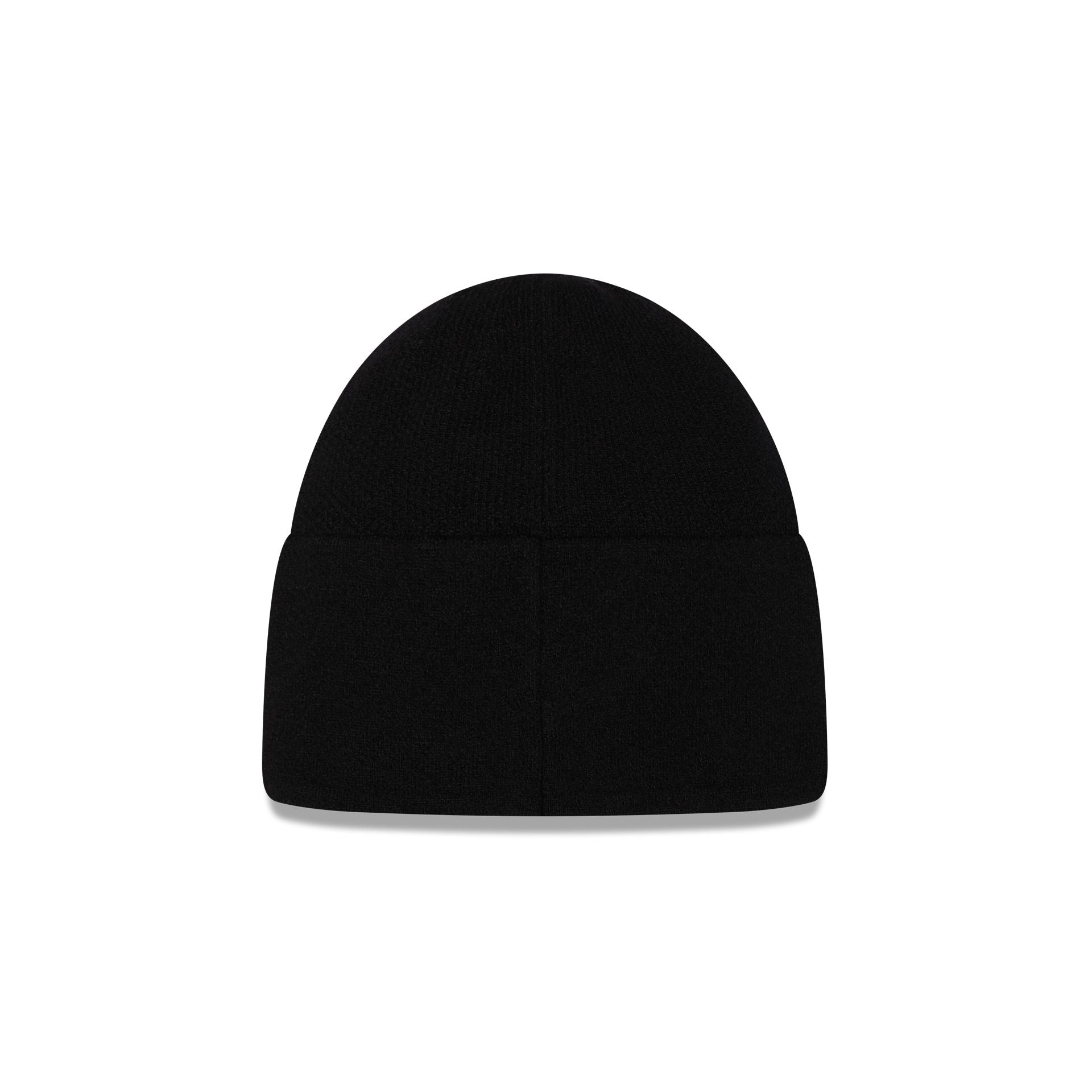New Era Cap Cashmere Black Cuffless Knit Beanie Hat