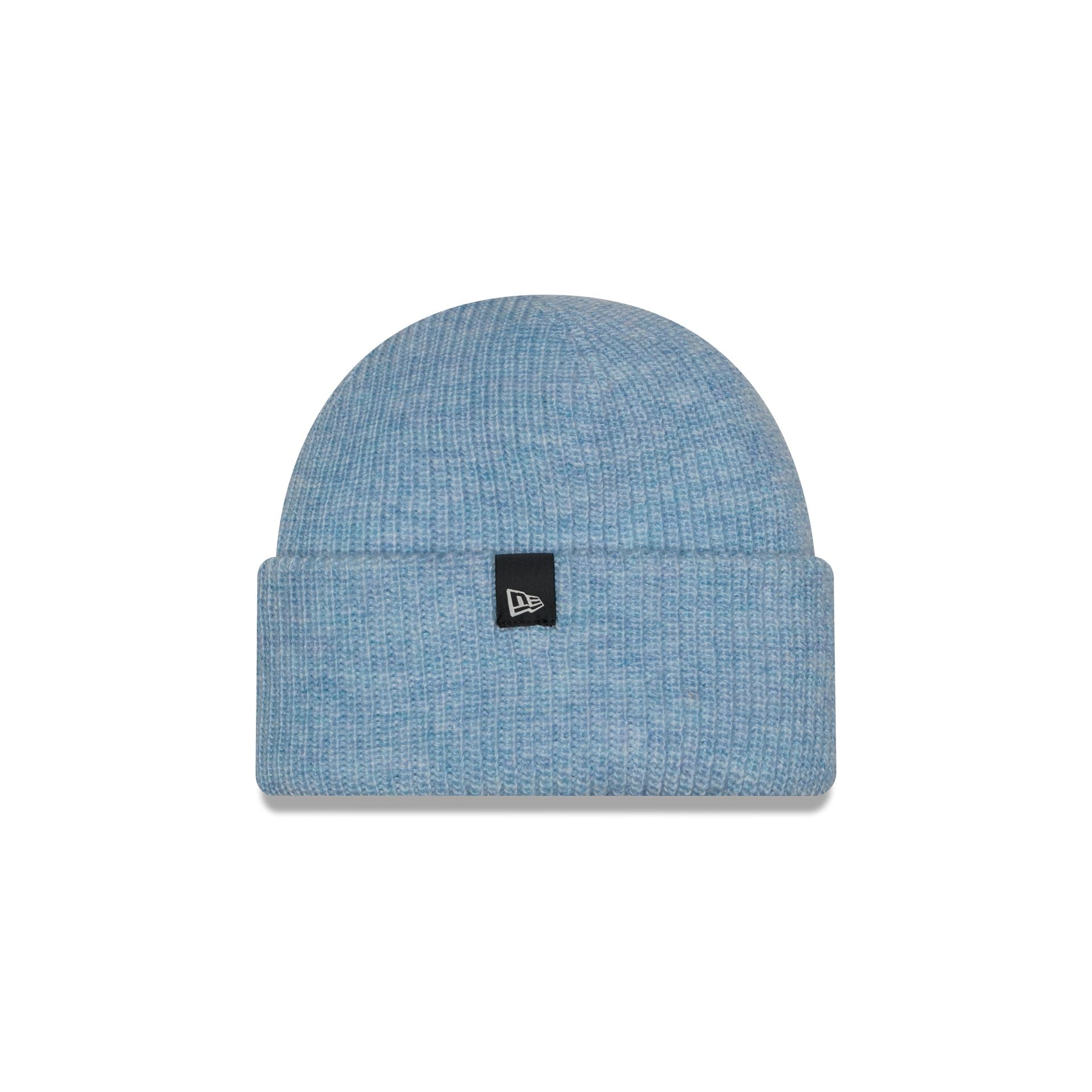 New Era Cap Woolen Blue Short Cuff Knit Beanie Hat