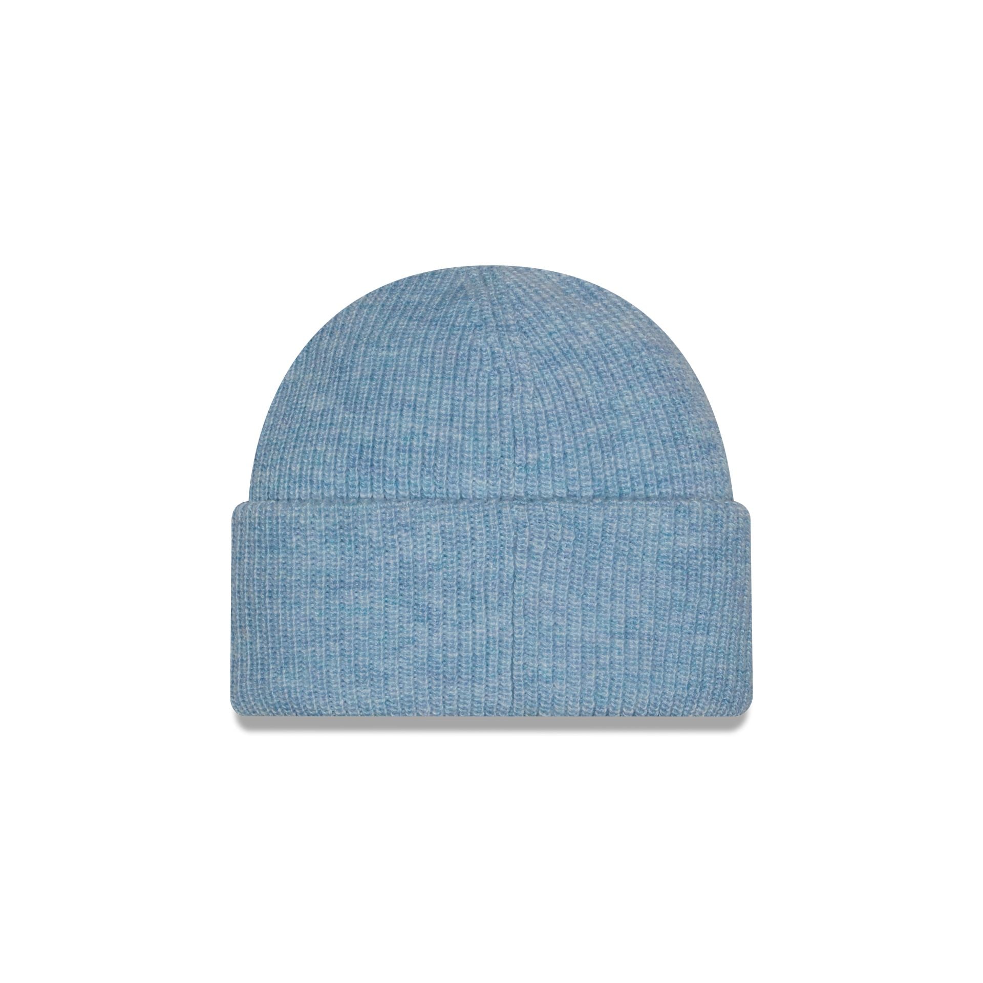 New Era Cap Woolen Blue Short Cuff Knit Beanie Hat