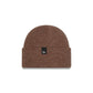 New Era Cap Woolen Tan Short Cuff Knit Beanie Hat