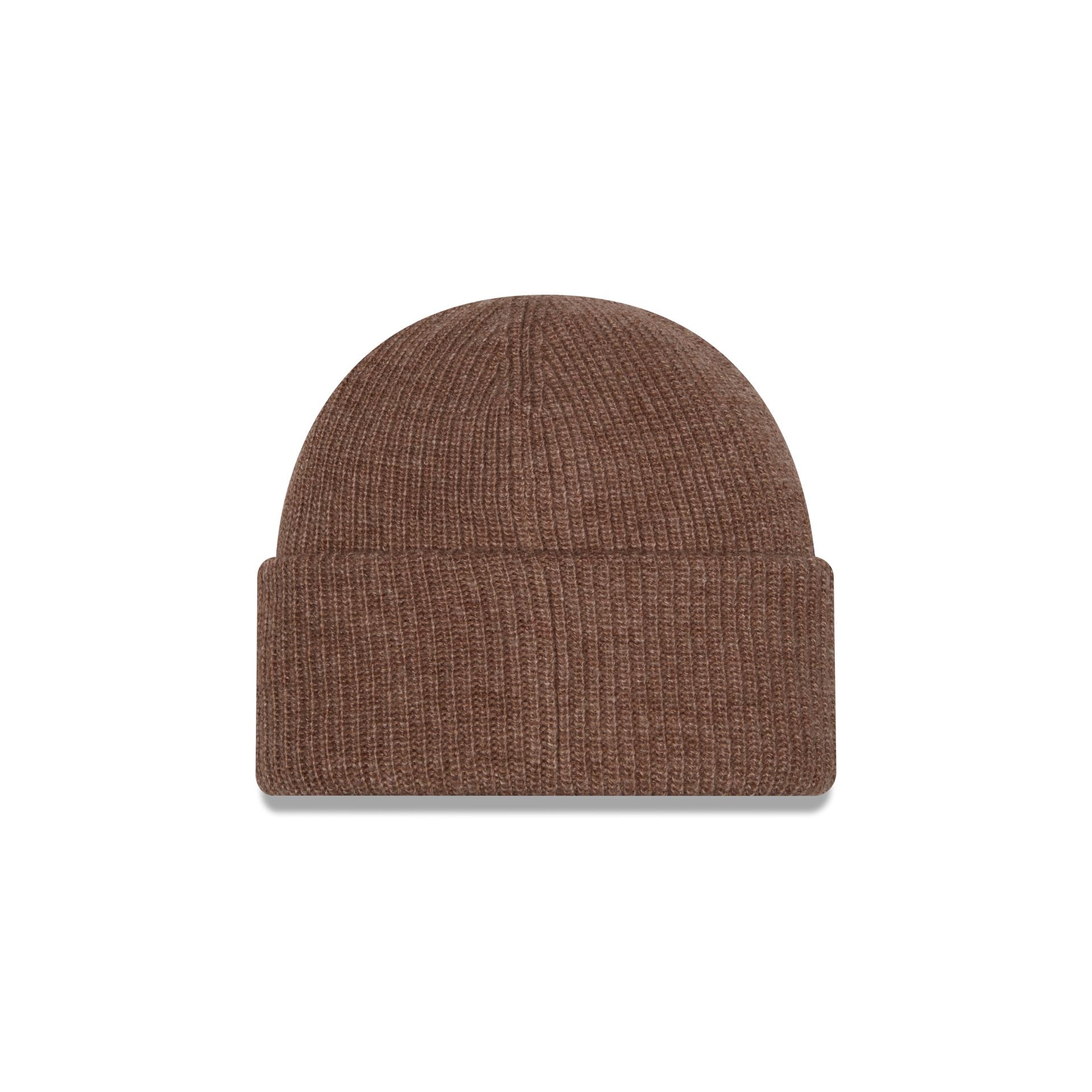 New Era Cap Woolen Tan Short Cuff Knit Beanie Hat