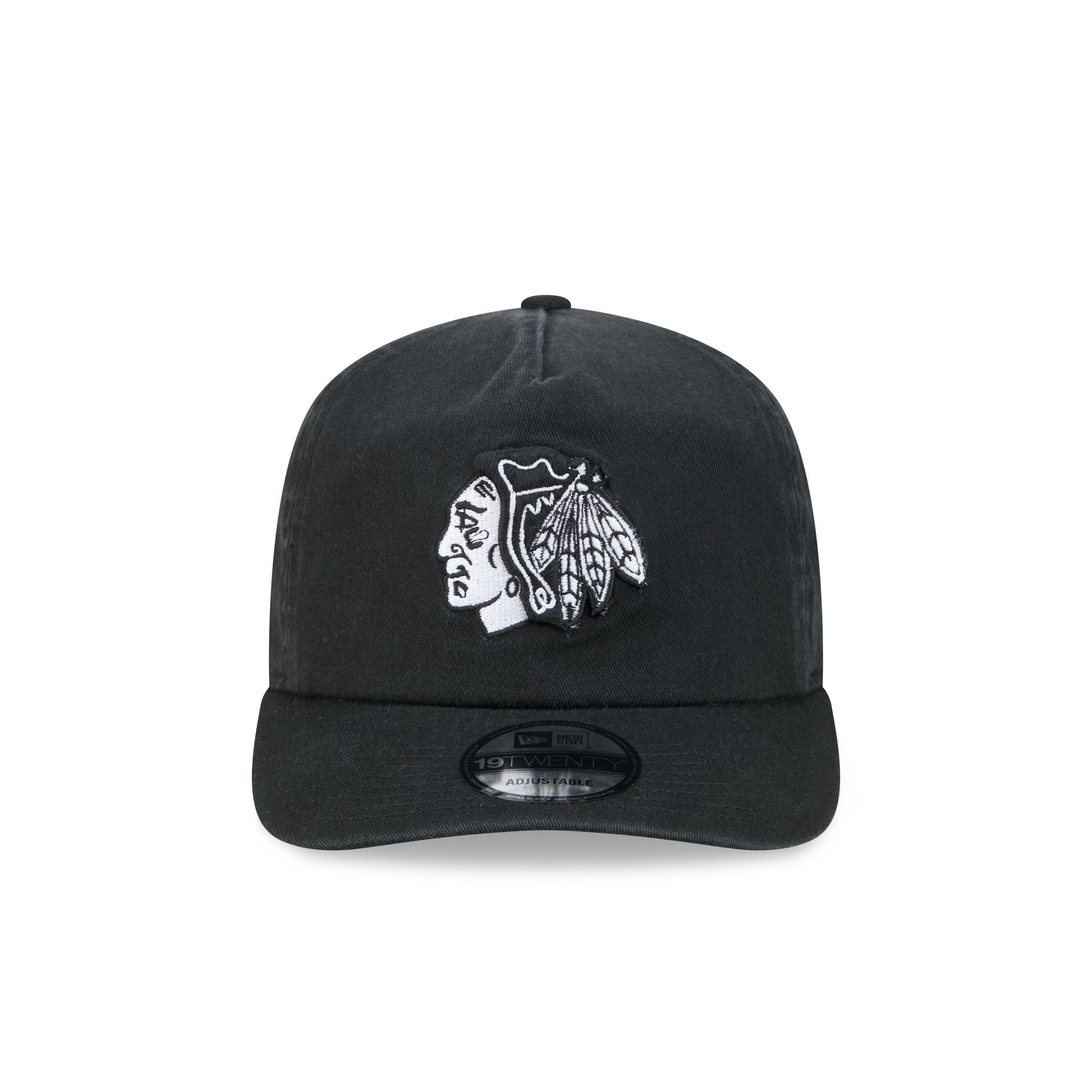 Chicago Blackhawks Black 19TWENTY Snapback Hat
