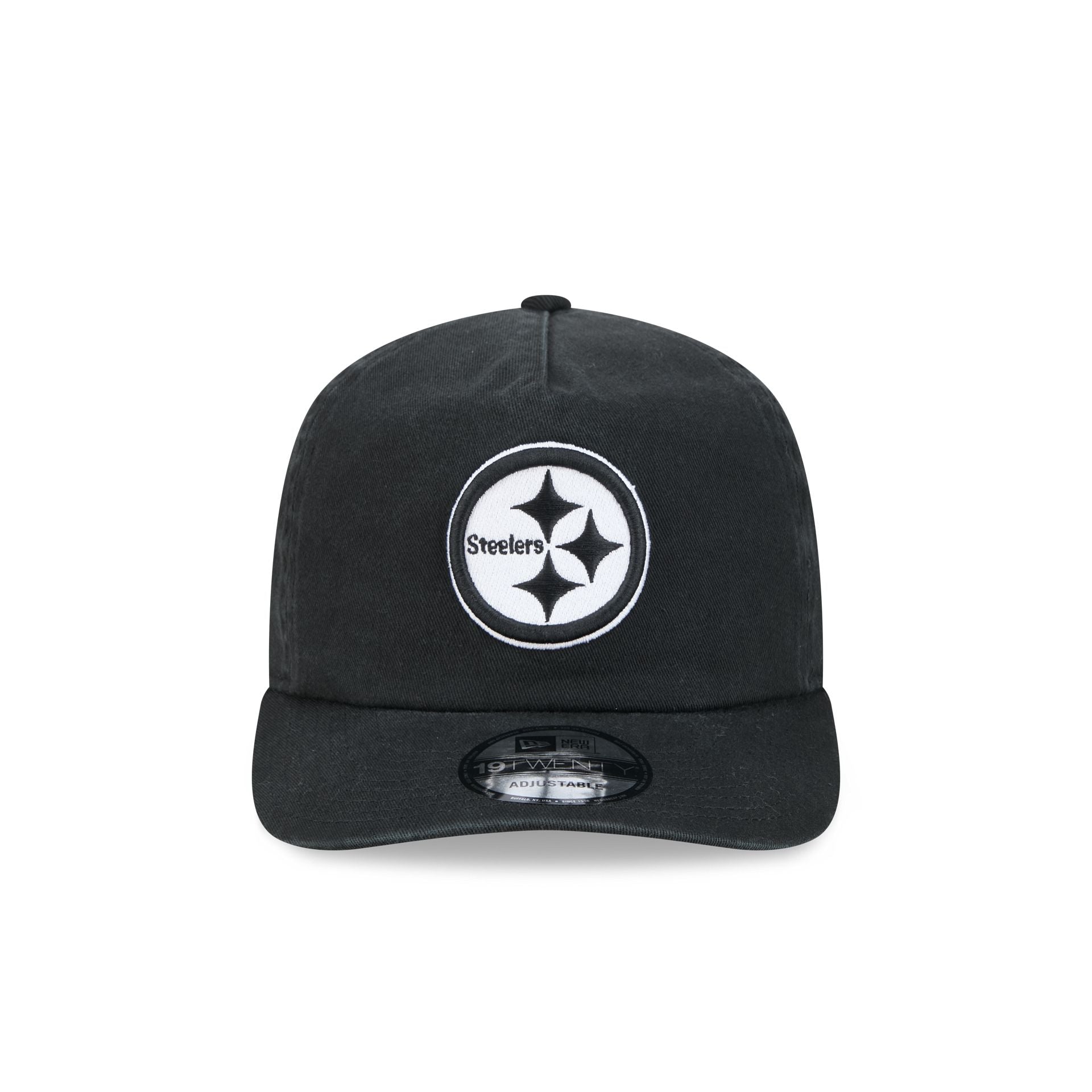 Pittsburgh Steelers Black 19TWENTY Snapback Hat
