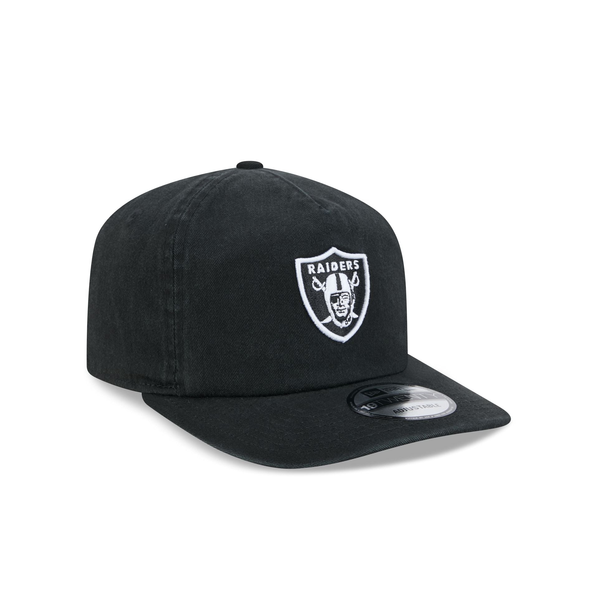 Las Vegas Raiders Black 19TWENTY Snapback Hat
