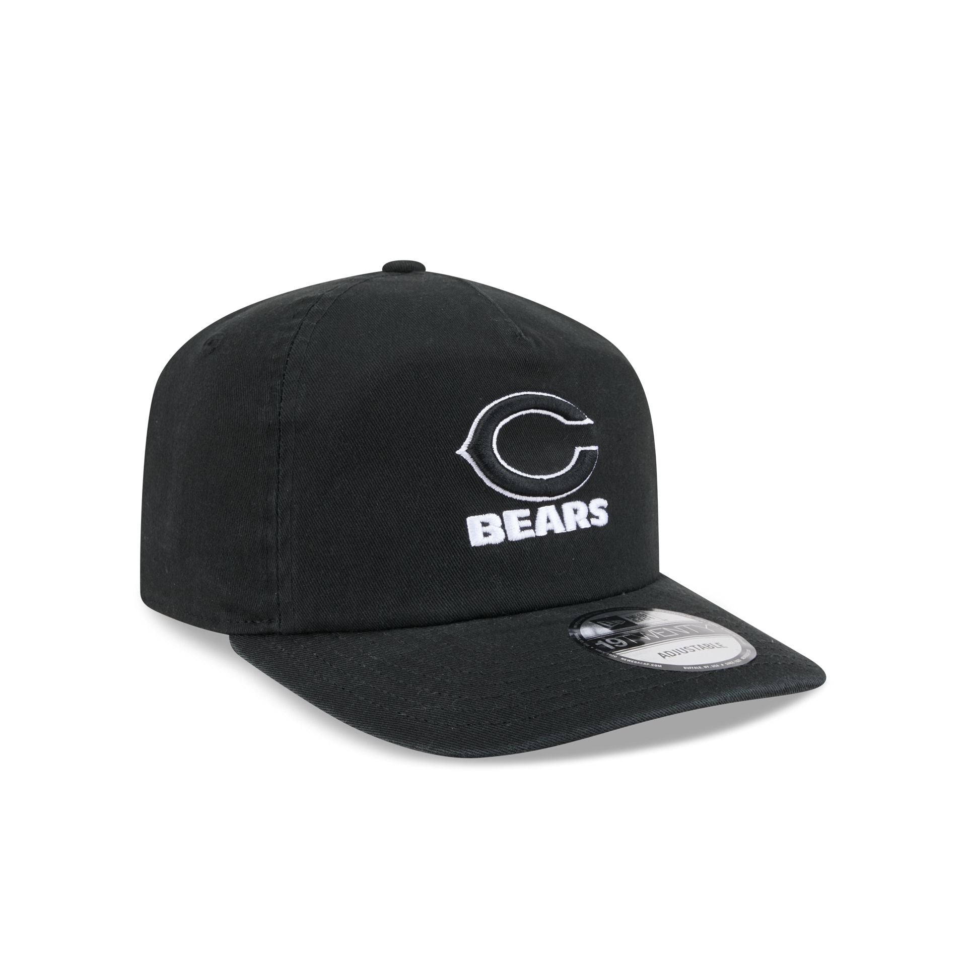 Chicago Bears Black 19TWENTY Snapback Hat