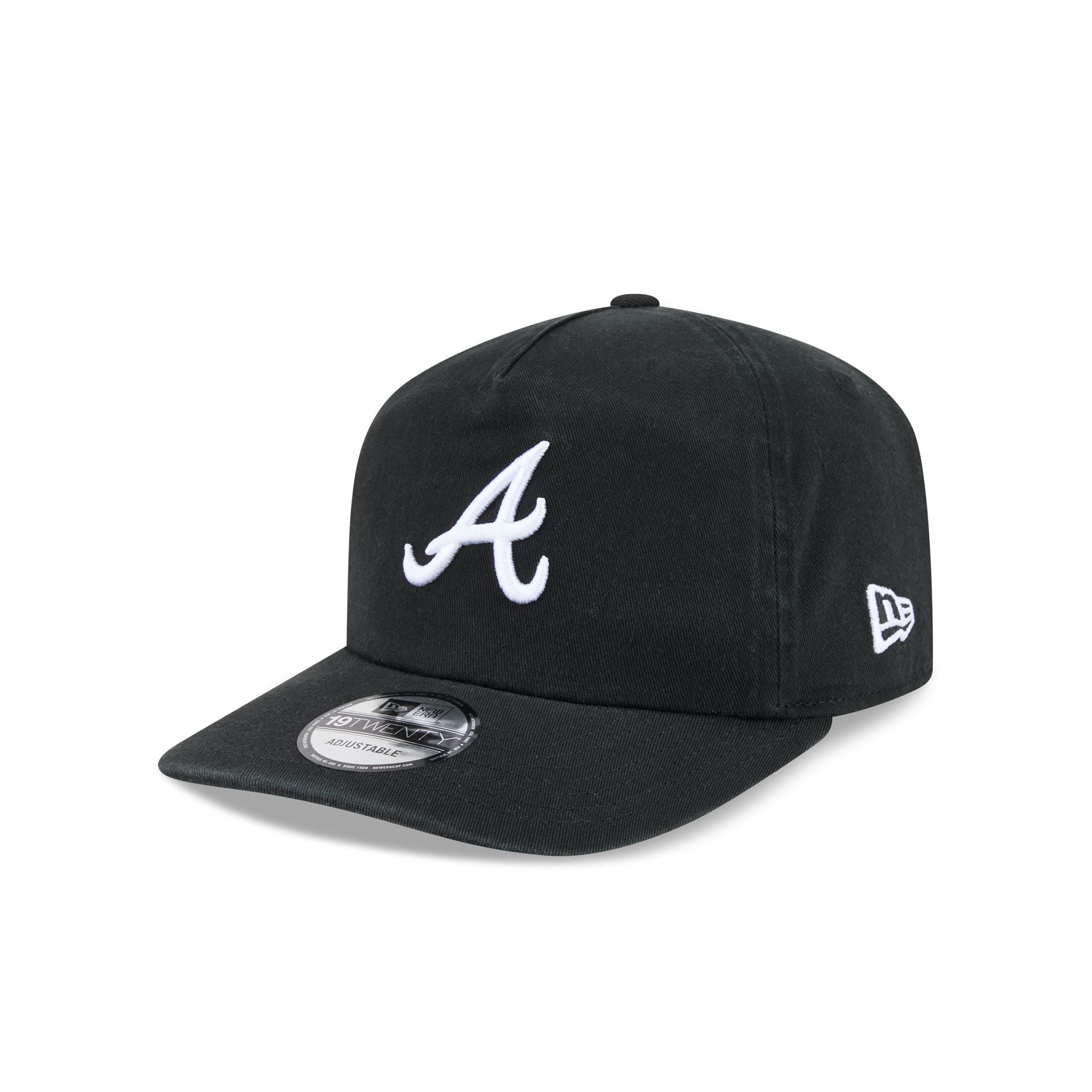 Atlanta Braves Black 19TWENTY Snapback Hat