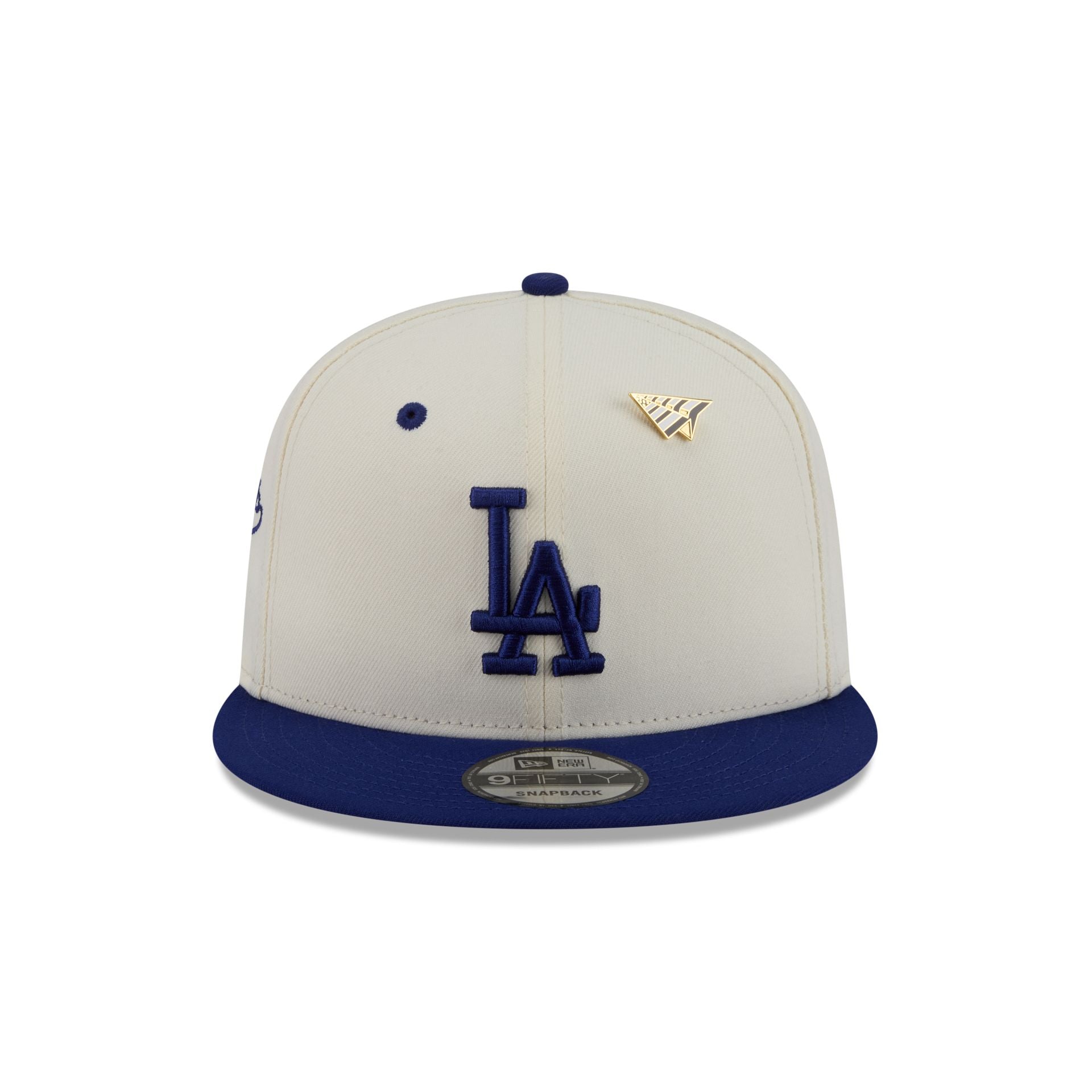 Paper Planes x Los Angeles Dodgers Chrome White 9FIFTY Snapback Hat