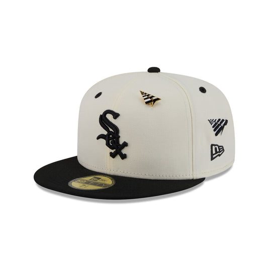 Paper Planes x Chicago White Sox Chrome White 59FIFTY Fitted Hat - New Era Cap