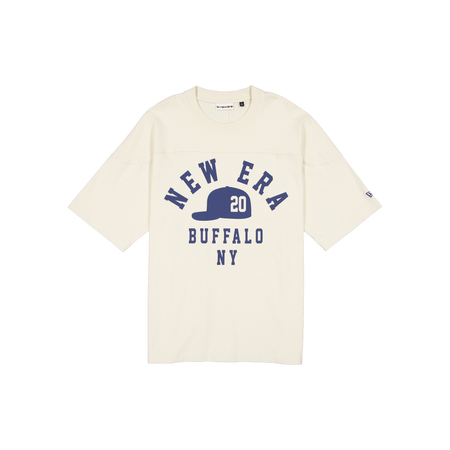 New Era Branded Cap Commuters Graphic Wine Cork T-Shirt
