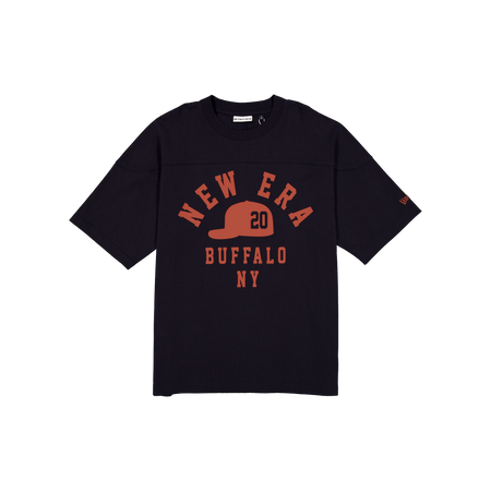 New Era Branded Cap Commuters Graphic Navy T-Shirt
