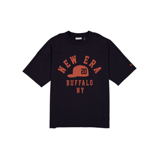 New Era Branded Cap Commuters Graphic Navy T-Shirt