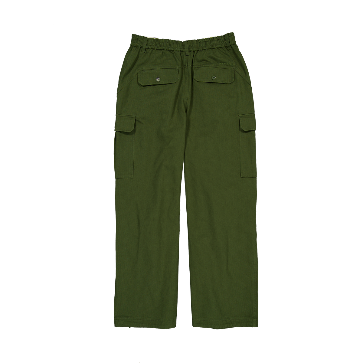 New Era Branded Cap Commuters Combat Moss Loose Cargo Pants