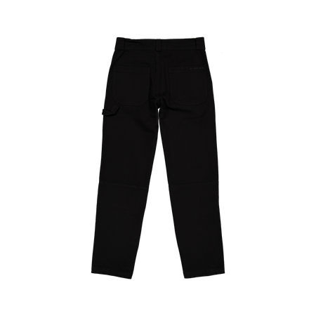 New Era Branded Cap Commuters Black Double Knee Pants