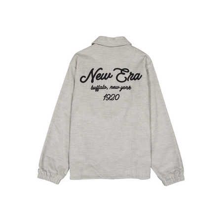 New Era Branded Cap Commuters Heather Gray Coaches Jacket