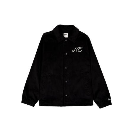 New Era Branded Cap Commuters Black Coaches Jacket