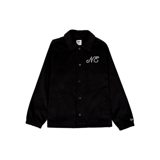 New Era Branded Cap Commuters Black Coaches Jacket