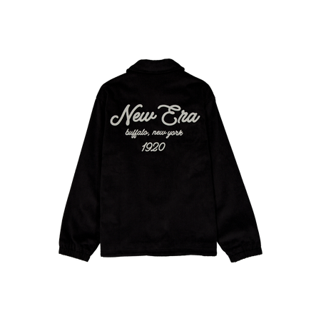 New Era Branded Cap Commuters Black Coaches Jacket