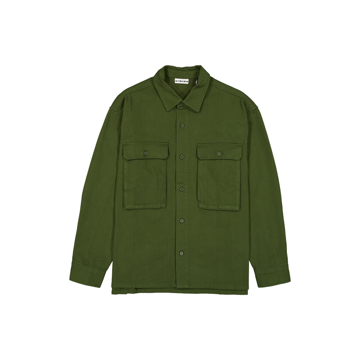 New Era Branded Cap Commuters Combat Moss Shacket