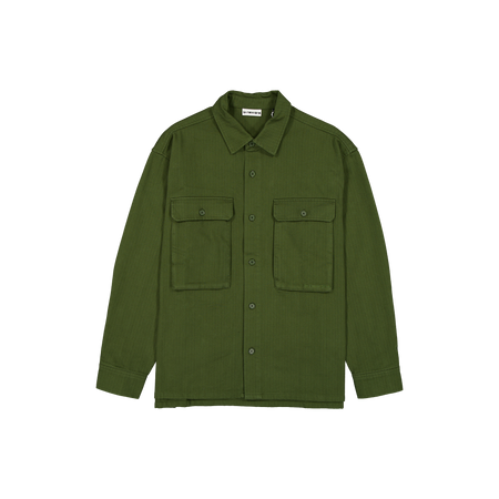 New Era Branded Cap Commuters Combat Moss Shacket