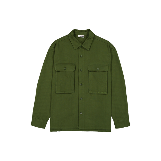 New Era Branded Cap Commuters Combat Moss Shacket