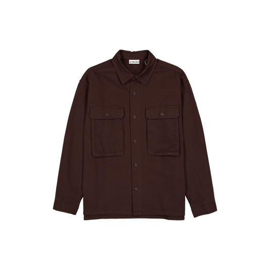 New Era Branded Cap Commuters British Khaki Shacket