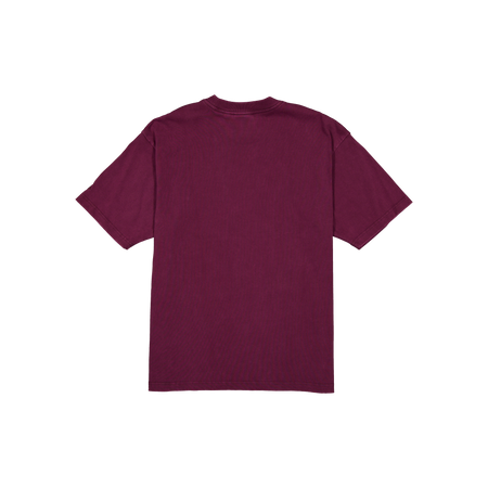 New Era Branded Alden II Heavyweight Maroon Pocket T-Shirt