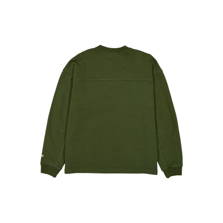 New Era Branded Alden II Combat Moss Crewneck