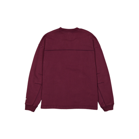 New Era Branded Alden II Maroon Crewneck