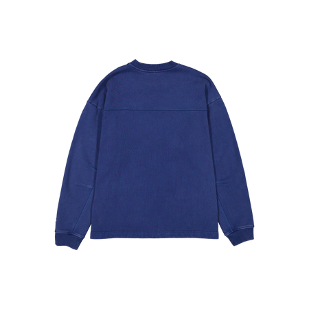 New Era Branded Alden II Carbon Navy Crewneck