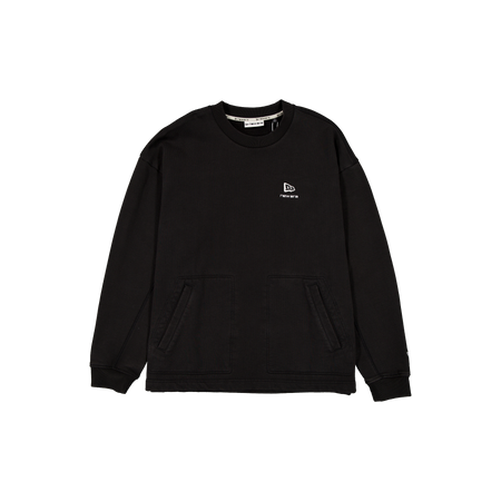 New Era Branded Alden II Black Crewneck
