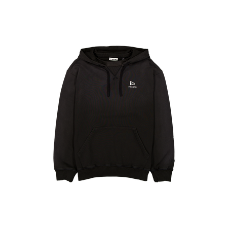 New Era Branded Cap Commuters Heritage Black Hoodie